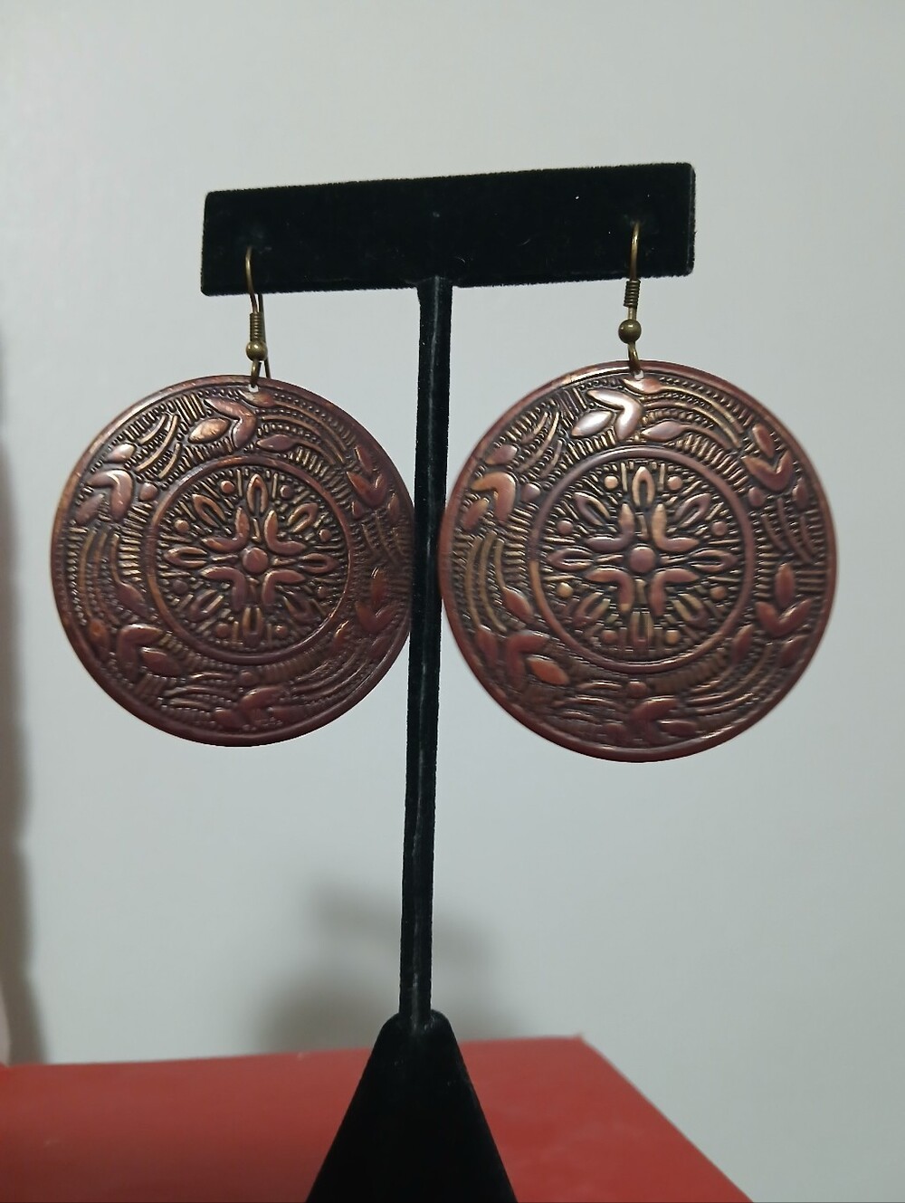 Bohomiem Style Antique Finish Dangle Drop Earrings For Women Fashion Jewelry 2"